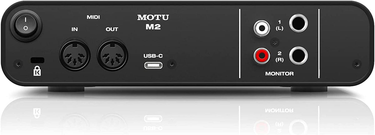 MOTU M2 2x2 USB-C Audio Interface – PJT prime