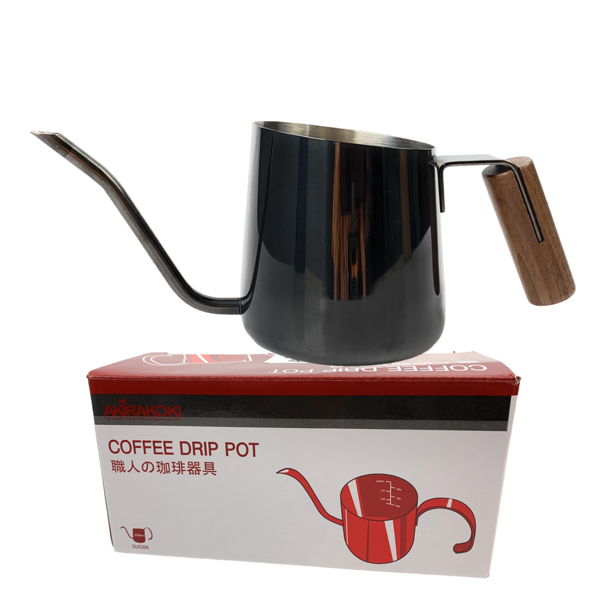 Titanium Camping Kettle Tea Pot Maker Pour Over Gooseneck Spout Kettle