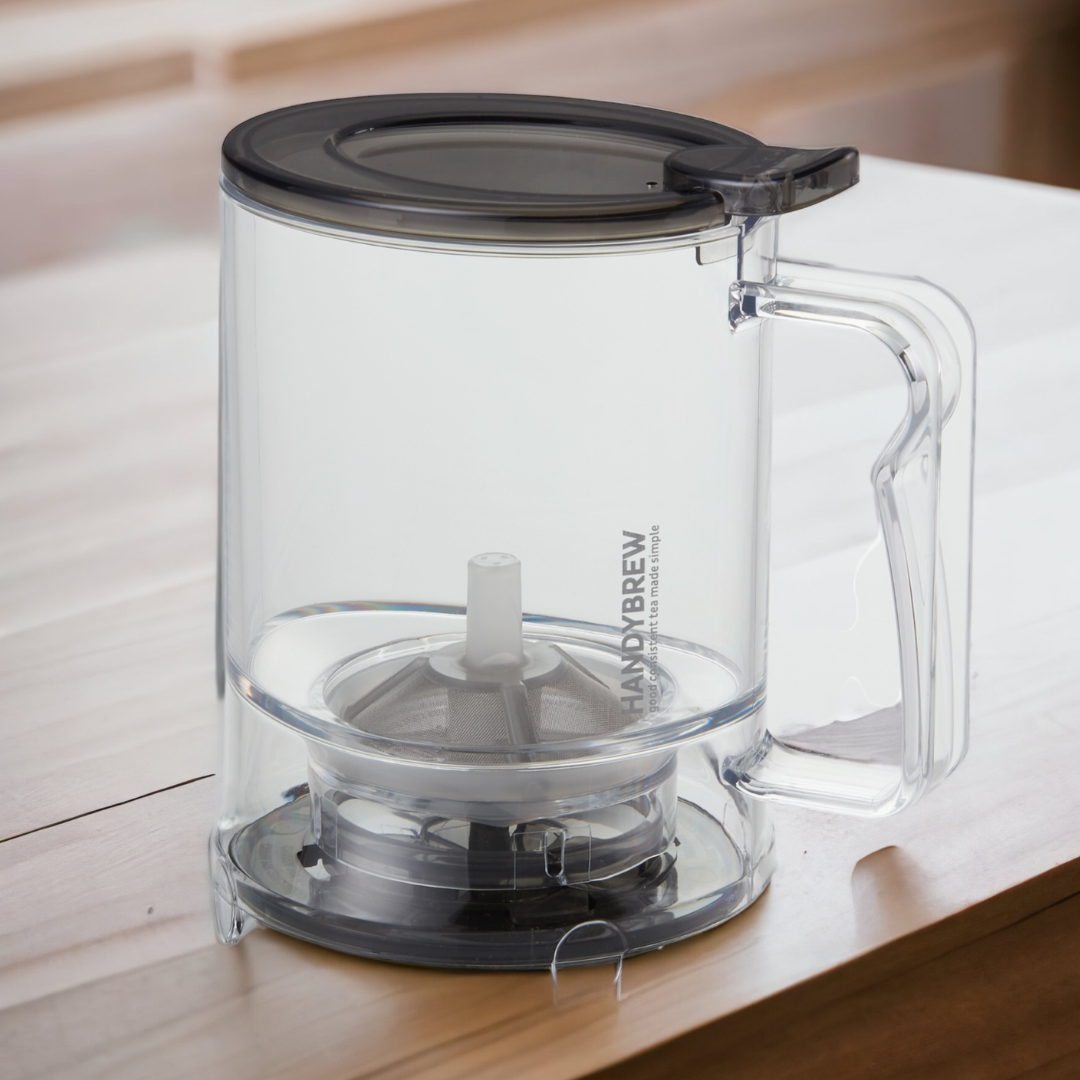 HandyBrew Loose Leaf Tea Infuser Tea Steeper Tea Maker Safe BPA-Free Plastic Hassle-Free Ways Make Tea