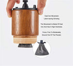 Akirakoki Manual Coffee Bean Grinder - Dark Wooden with Cast Iron Burr - PJT prime