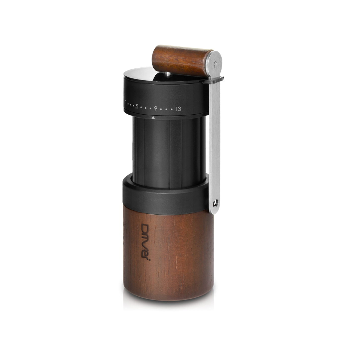 Driver Manual Coffee Grinder Dual Bearing Expandable Wooden Travel Friendly - PJT prime
