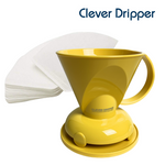 Clever Dripper® Coffee York Yellow Safe BPA Free Hassle-Free Ways Brew Maker