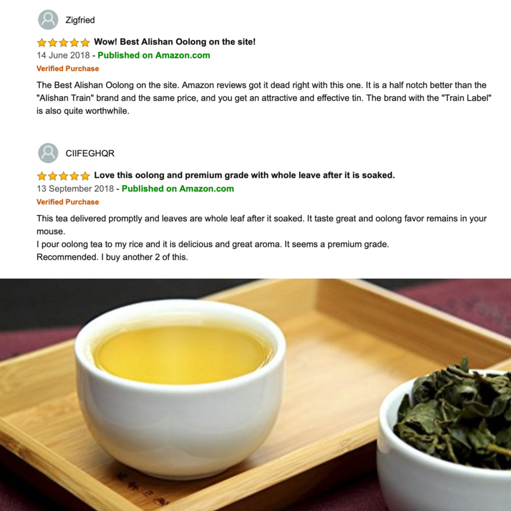 Oolong Tea Loose Leaf Organic Taiwan Alishan Tea – PJTprime